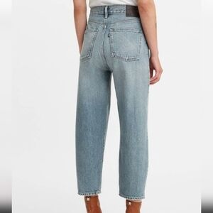 Levi's Made And Crafted Barrel Crop Jeans Size 26 Fits Like 27-28